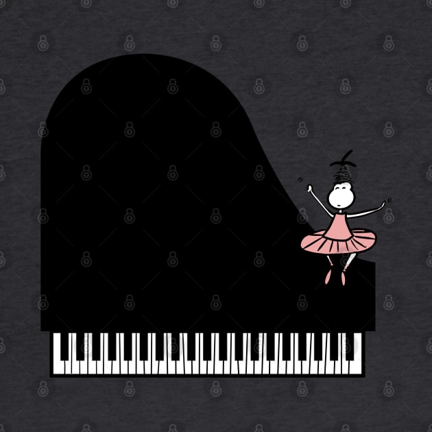 Dancing piano by Guastevi